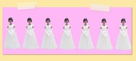 Photo of bride figurines